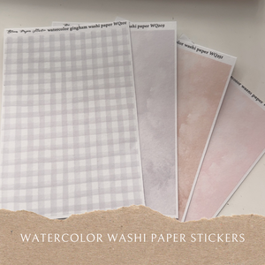 watercolor washi pages photo