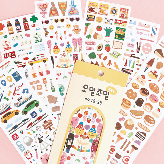 Omil Jomil Sticker Set