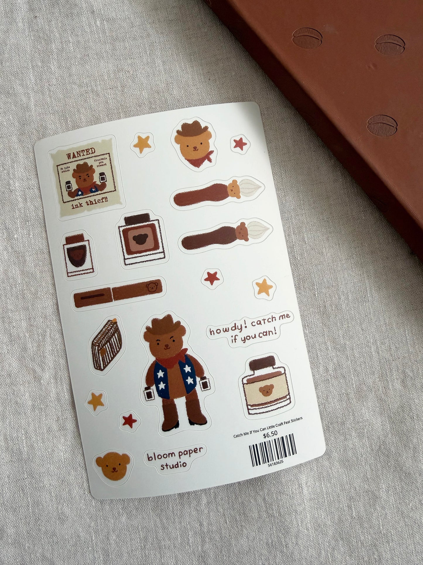 Catch Me If You Can Little Craft Fest Stickers