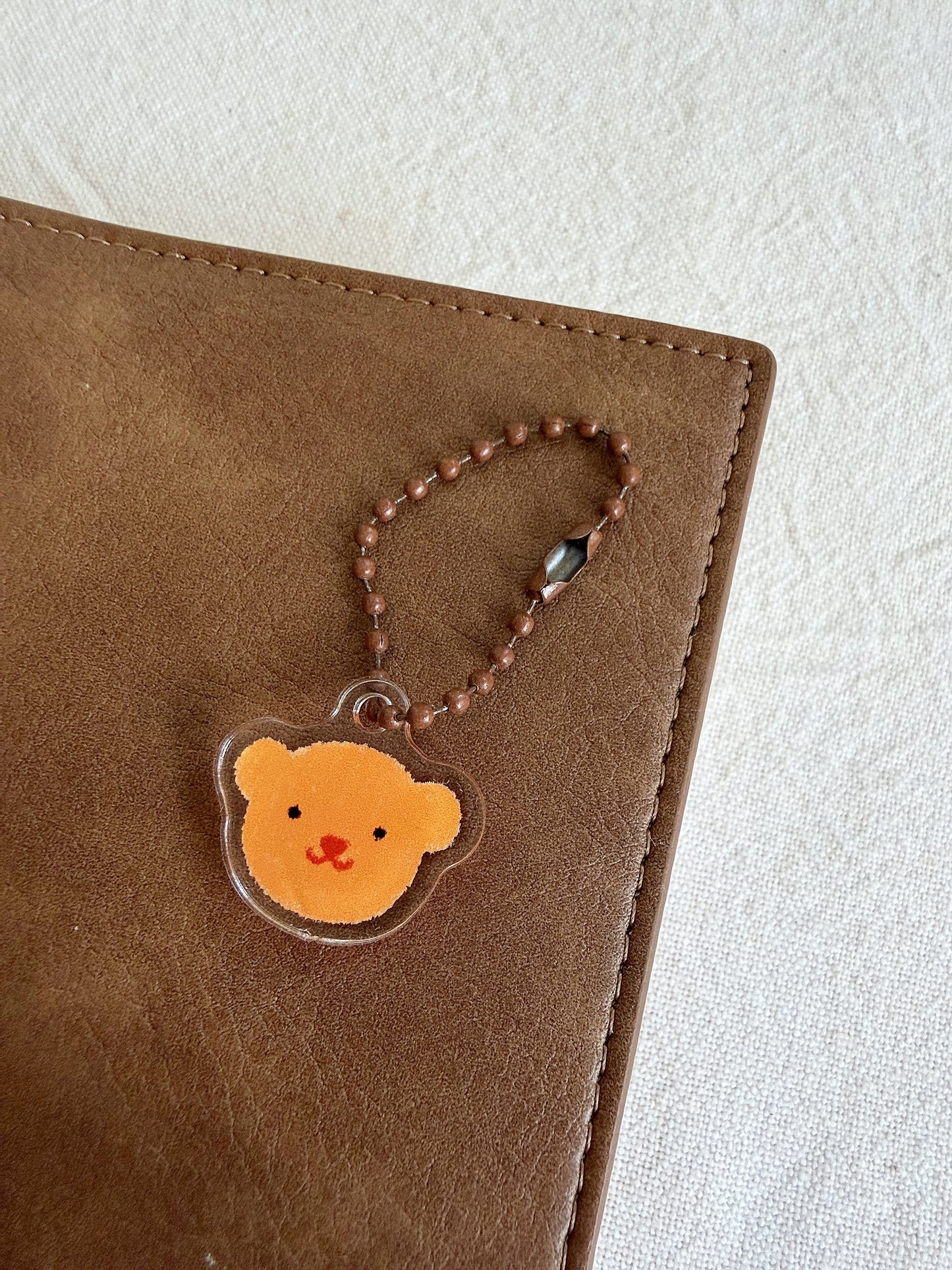 Teddy Bear Acrylic Charm