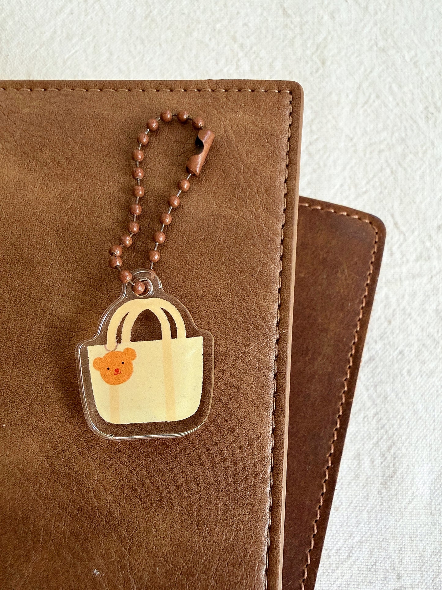 Teddy Charm Planner Bag Acrylic Charm