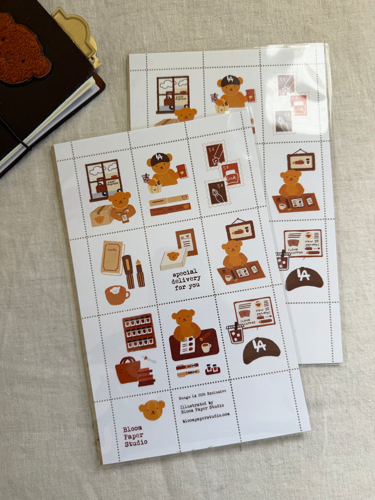 Bungu LA Exclusive Stamp Set