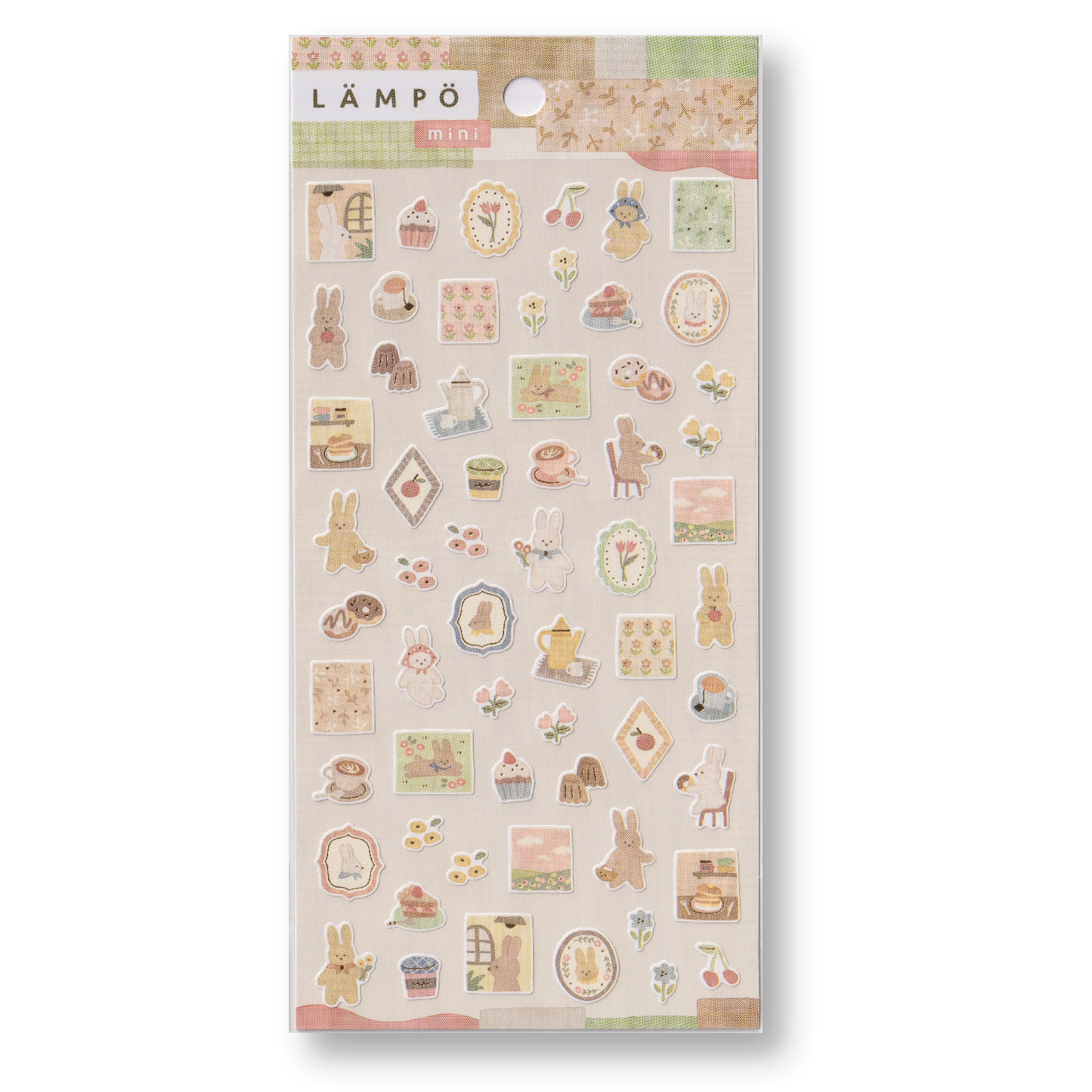 Mindwave Lampo Mini Planner Stickers (Rabbit and Sunset)