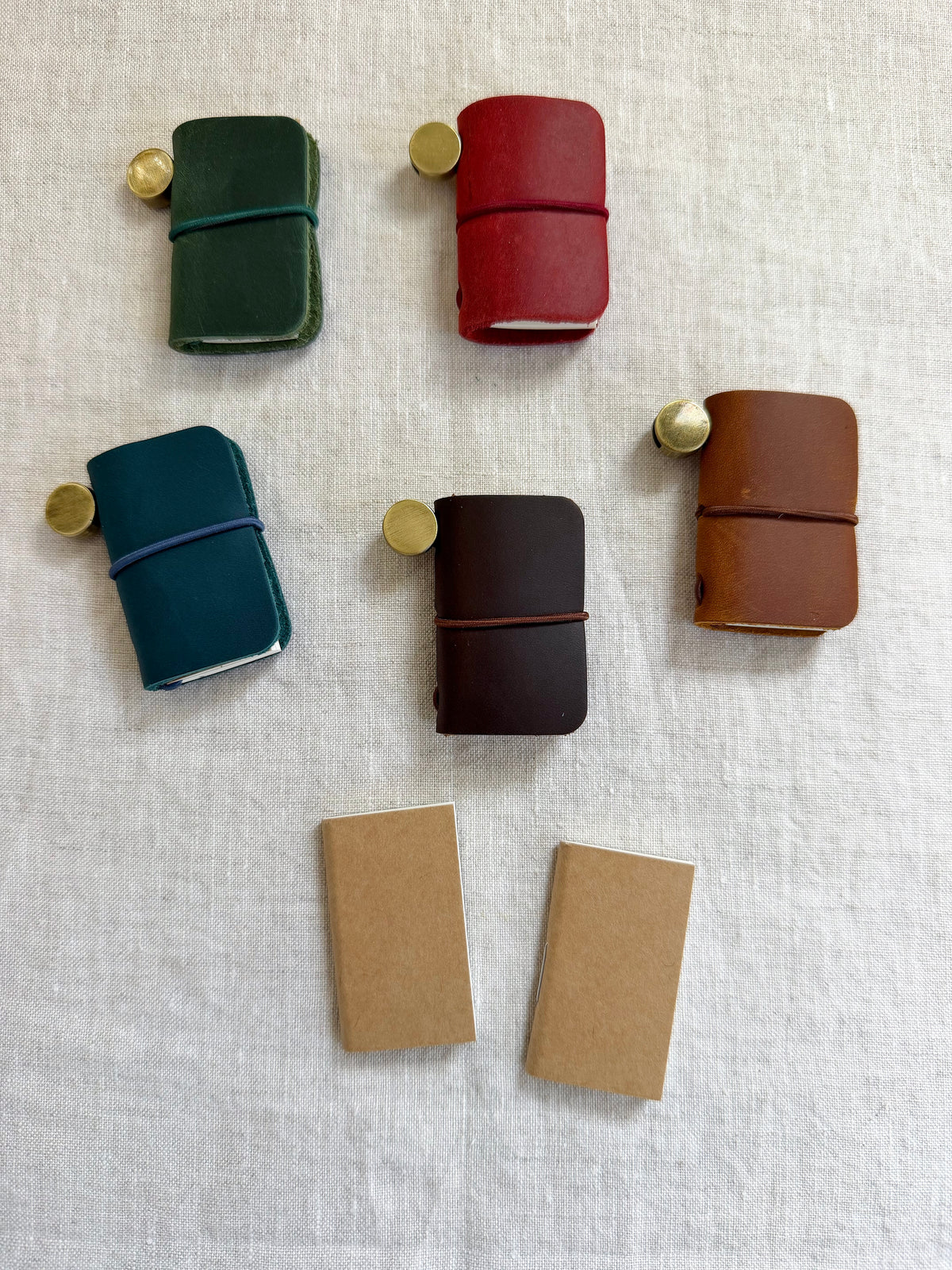 Mini Leather Journals & Refills