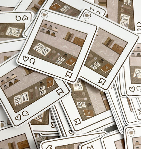 Like Bear's Post Die Cut Sticker