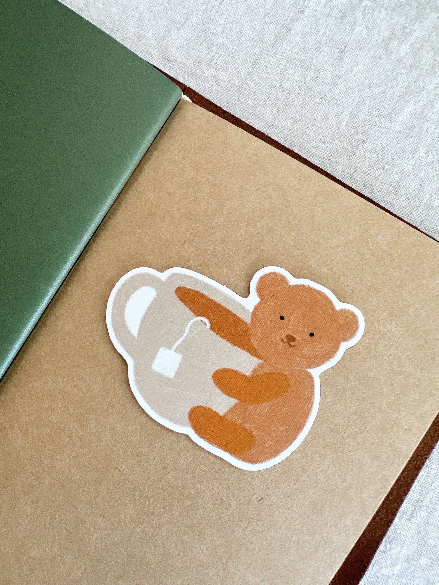 Hot Tea Luvr Die Cut Sticker
