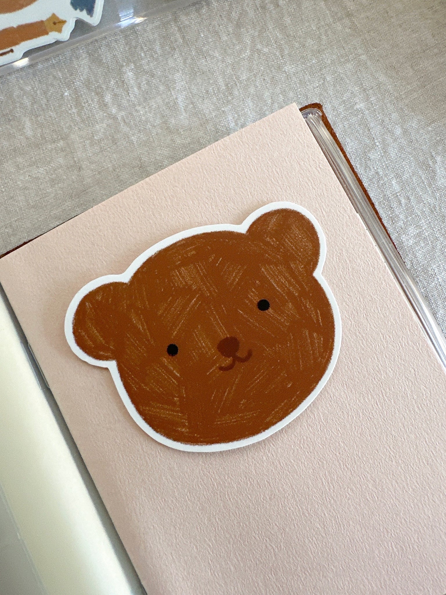 Choco Bear Die Cut Sticker