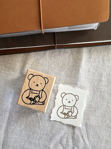 Bearista Wooden Stamp