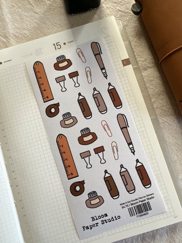 Write it Out Doodle Planner Stickers
