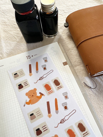 Feeling Swatchy Planner Stickers