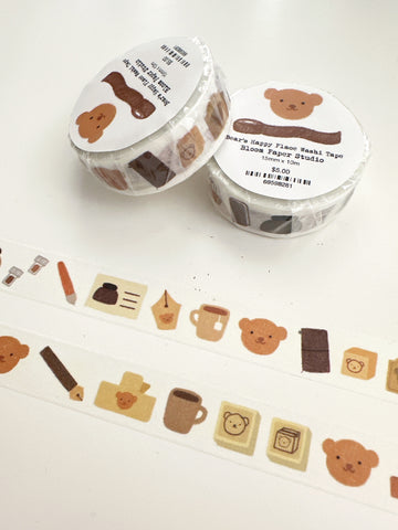 Bear's Happy Place Washi Tape