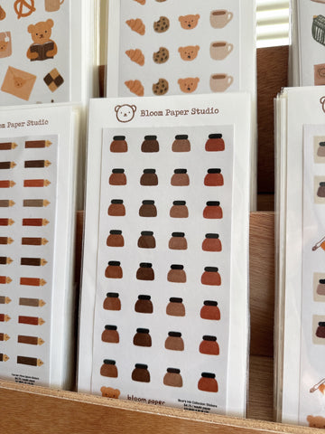 Bear's Ink Collection Stickers