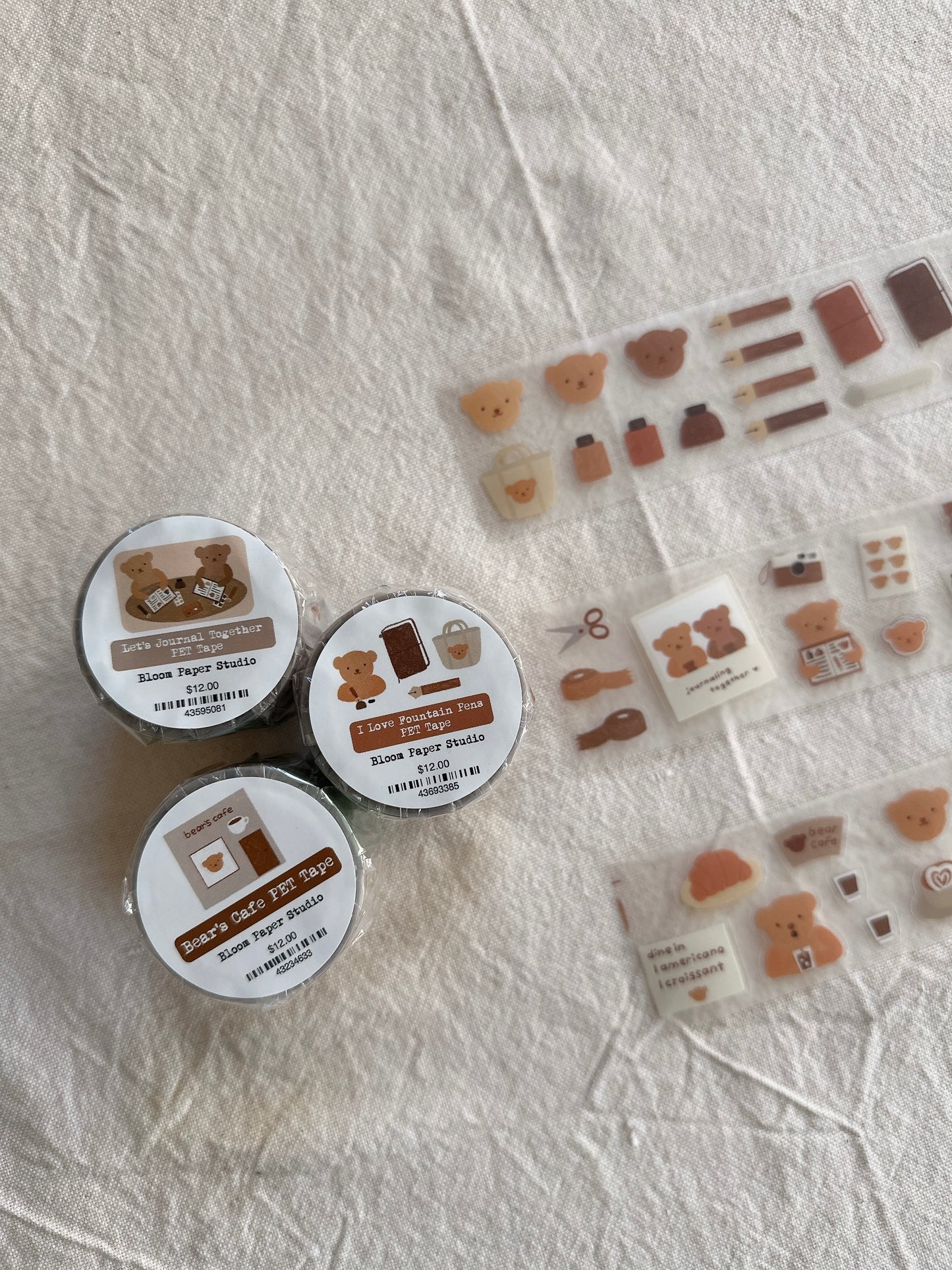 I Love Fountain Pens Kiss Cut PET Tape