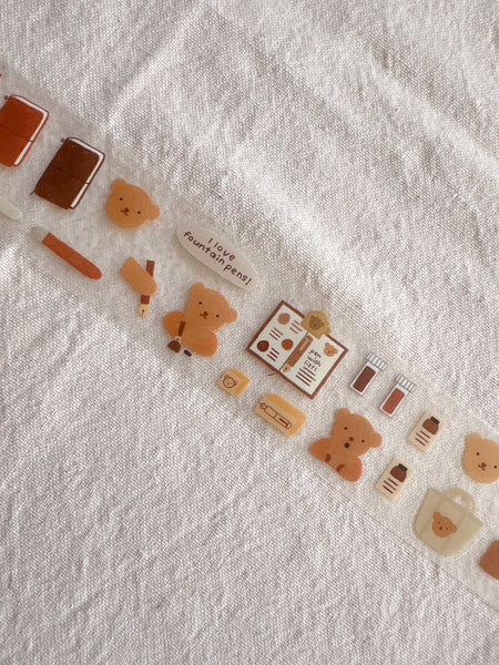 I Love Fountain Pens Kiss Cut PET Tape