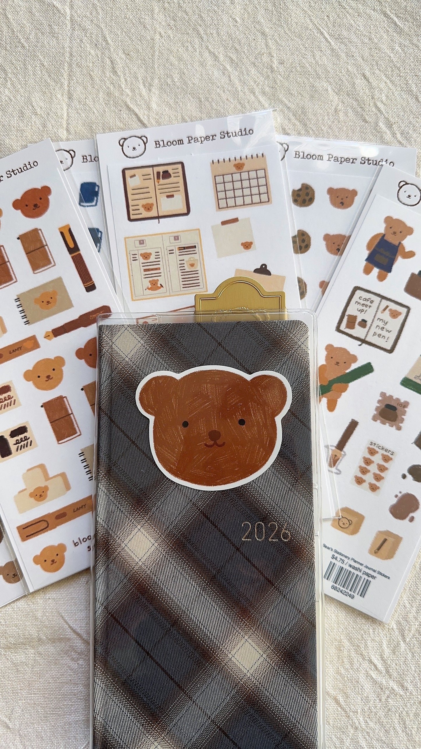 Bear's Journal Spreads