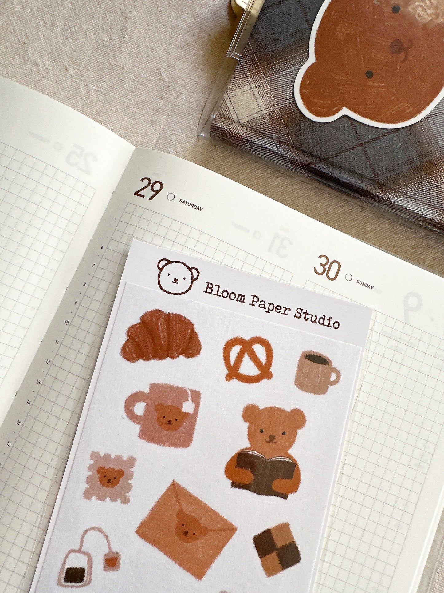 Cute Tea Stickers