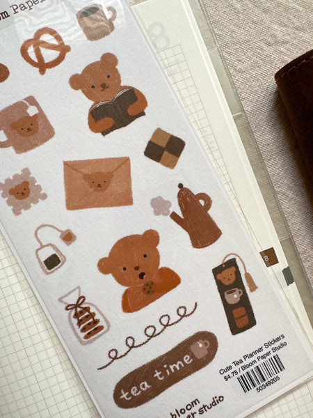 Cute Tea Stickers