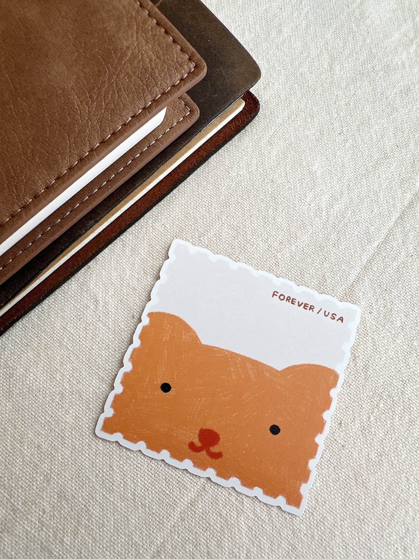 First Class Cutie Stamp Die Cut Sticker