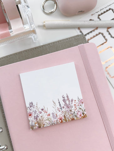 Floral Sticky Notes 7.0
