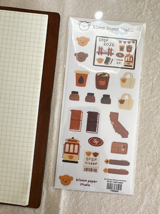 San Francisco Stationery Fest Stickers