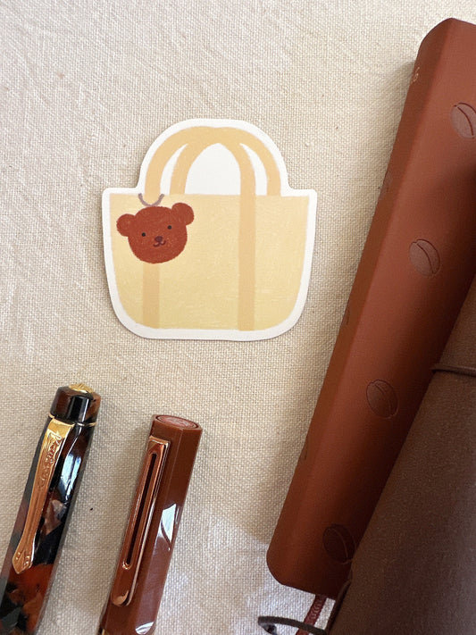 Choco Charm Planner Bag Die Cut Sticker