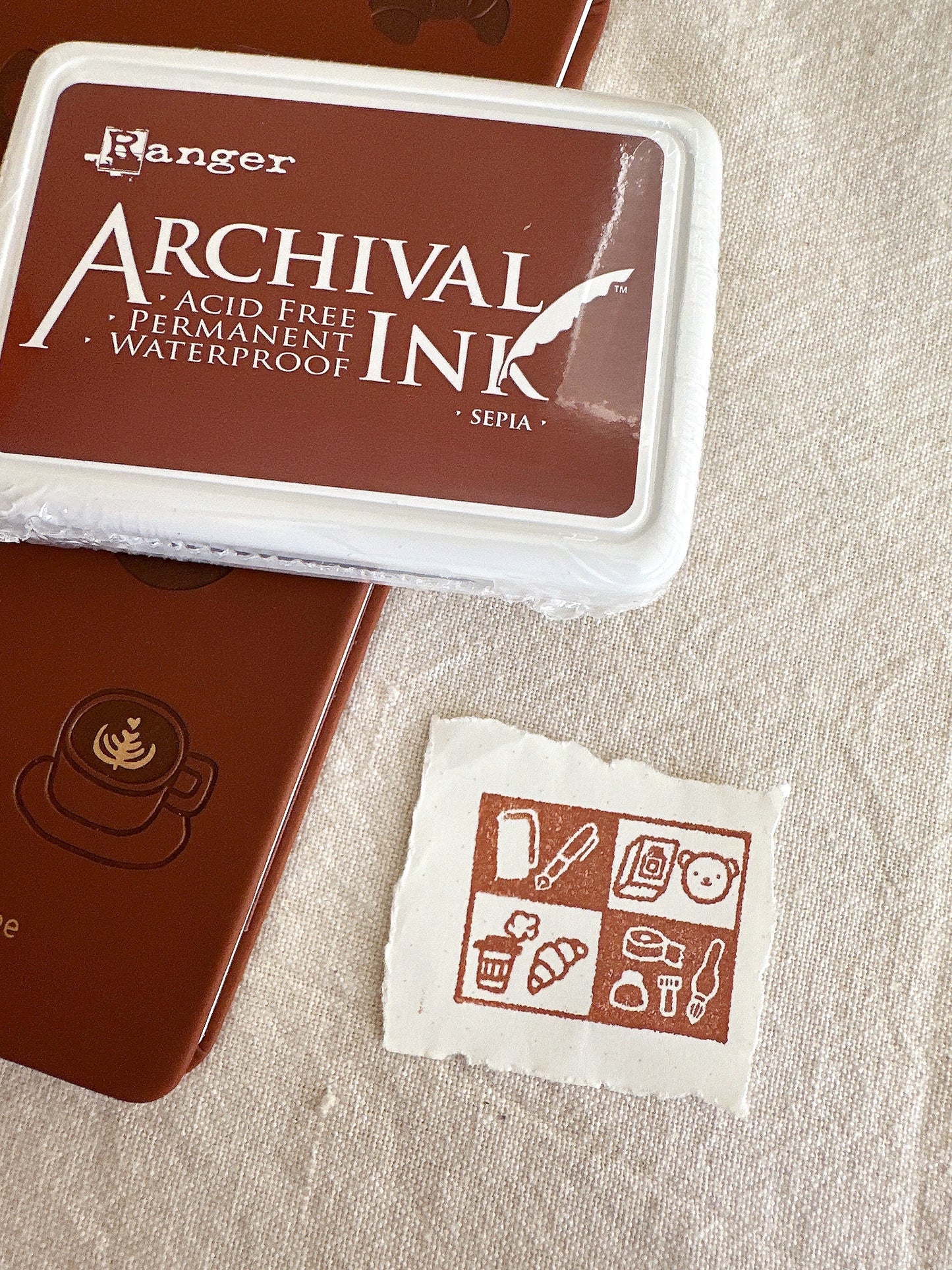 Archival Ink Pad: Sepia