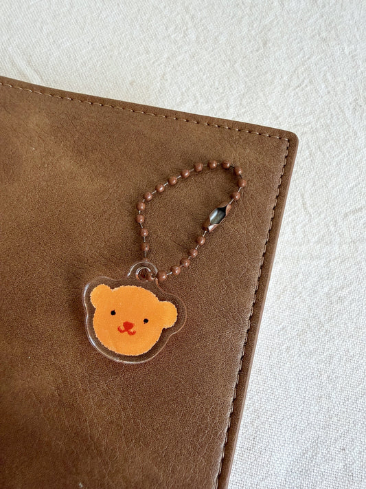 Teddy Bear Acrylic Charm