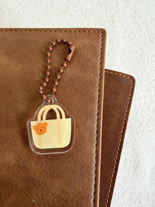 Teddy Charm Planner Bag Acrylic Charm
