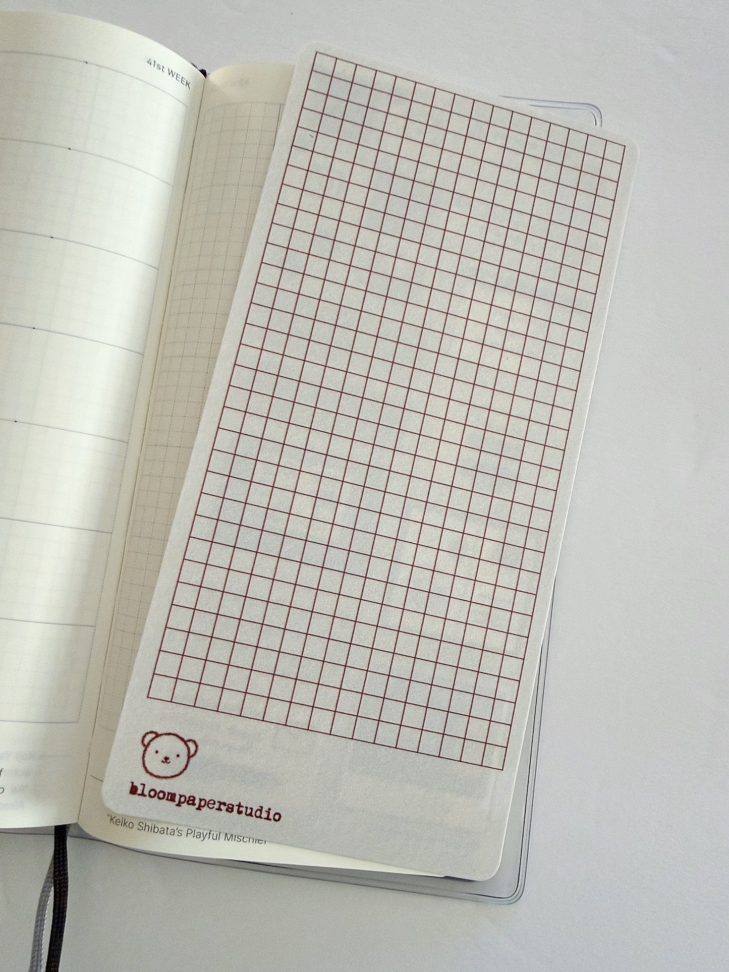 Choco's Notifications Hobonichi Weeks Pencil Board