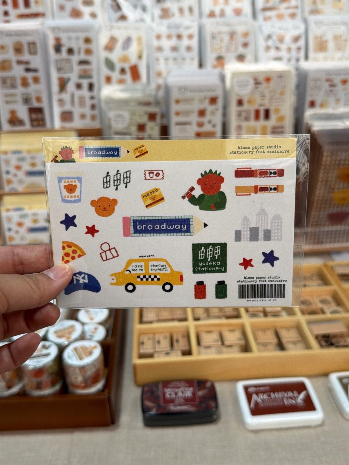 NYC Stationery Fest Exclusive Stickers