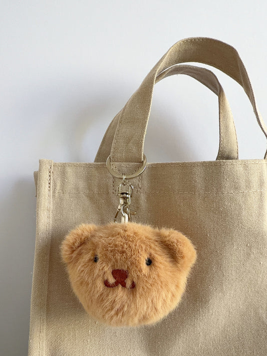 Teddy Plushie Bag Charm Keychain