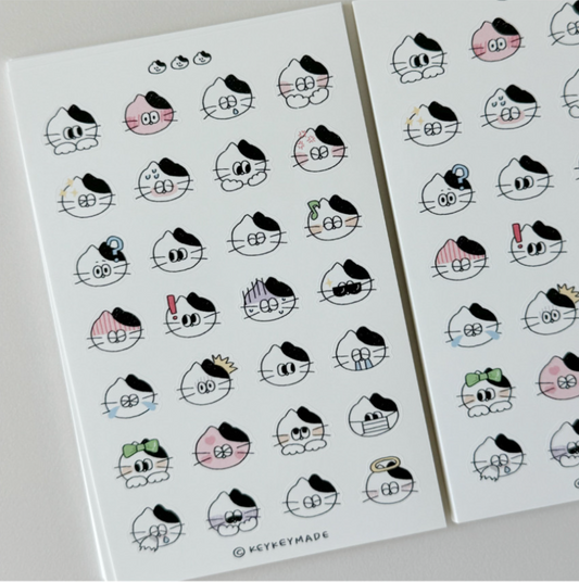 Keykeymade Kiki Face Sticker