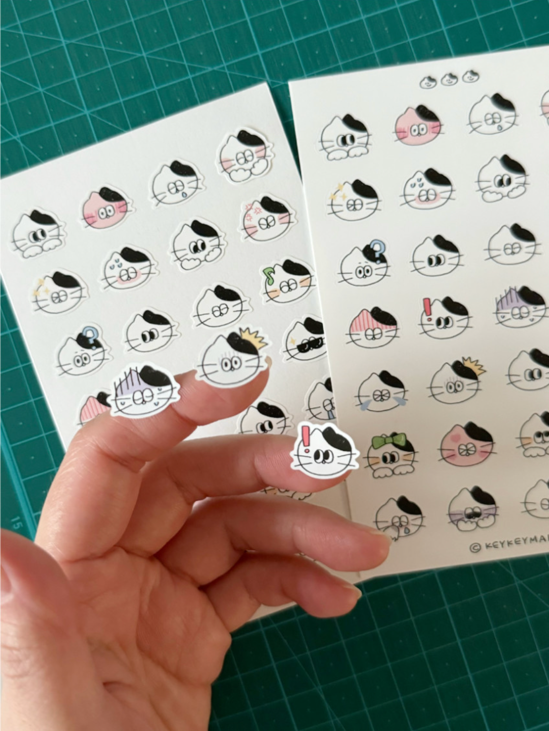 Keykeymade Kiki Face Sticker