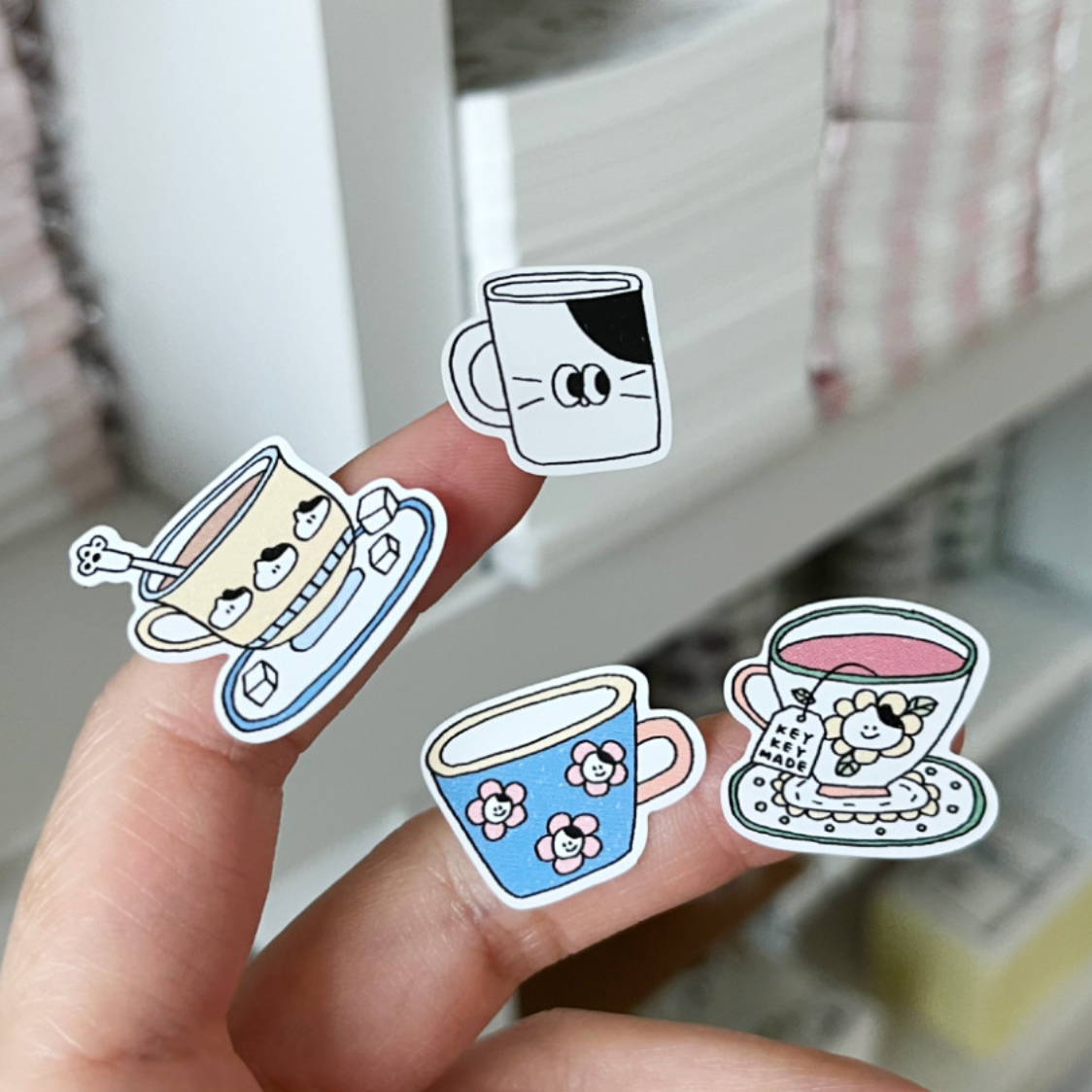 Keykeymade Love Cup Sticker