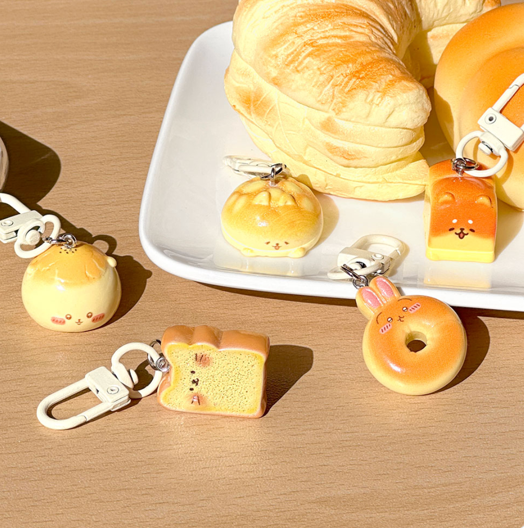 Mini Bread Keychain Mystery Box