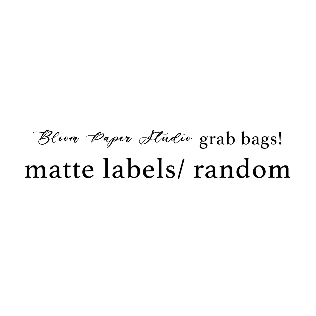 Lace Label Grab Bag