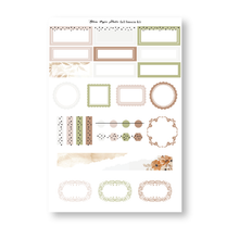 Load image into Gallery viewer, Fall Breeze Foiled Planner Sticker Kit
