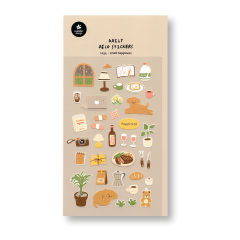Suatelier Deco Planner Stickers (Small Happiness)