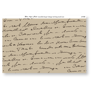 Tearable Large Vintage Writing Washi Paper 5.0
