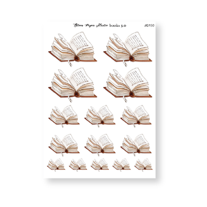Books 3.0 Journaling Planner Stickers