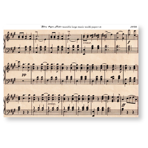 Tearable Large Music Washi Paper 1.0
