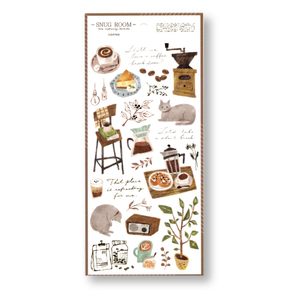 Mind Wave Snug Room Planner Stickers (Coffee)