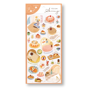 Mind Wave Room Arrangement Planner Stickers (Sweets)