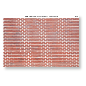 Tearable Large Brick Washi Paper 2.0