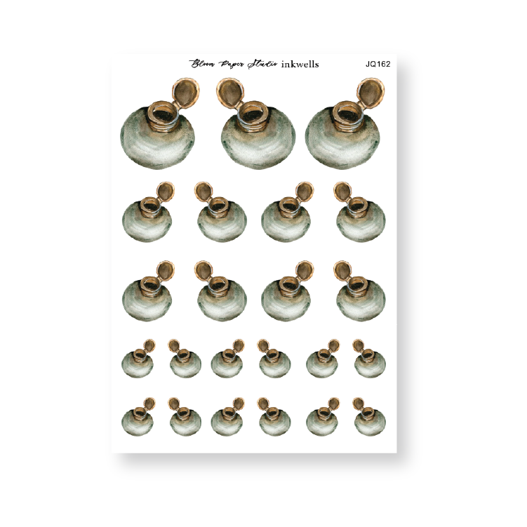 Inkwells Journaling Planner Stickers
