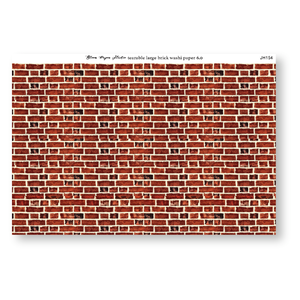 Tearable Large Brick Washi Paper 6.0