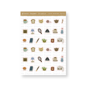 Cute Doodles Journaling Doodle Planner Stickers