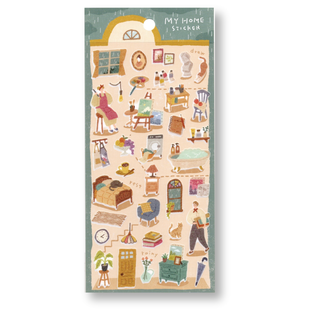 Mind Wave Art Time Planner Stickers