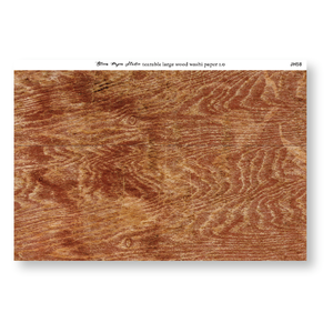 Tearable Large Wood Washi Paper 1.0