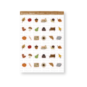 Fall Doodles Journaling Doodle Planner Stickers